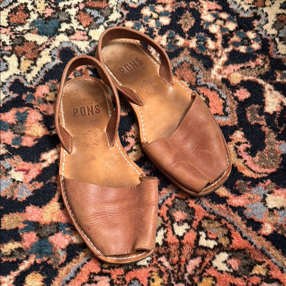 Pons Avarca Leather Sandals